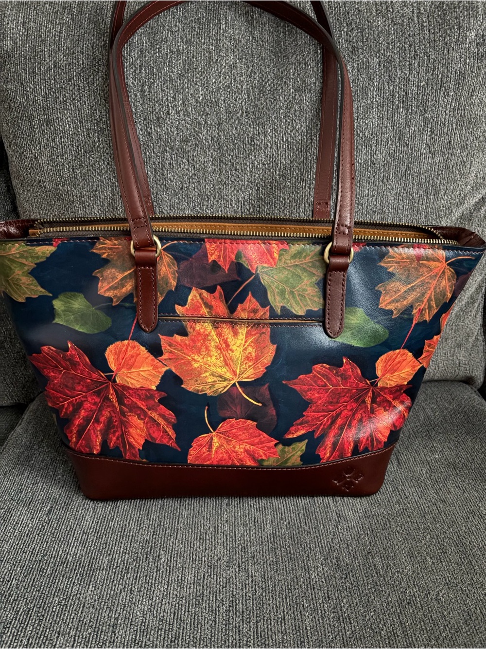 Patricia Nash Maple Leaves Tote